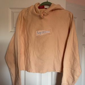 Crop top Supreme hoody